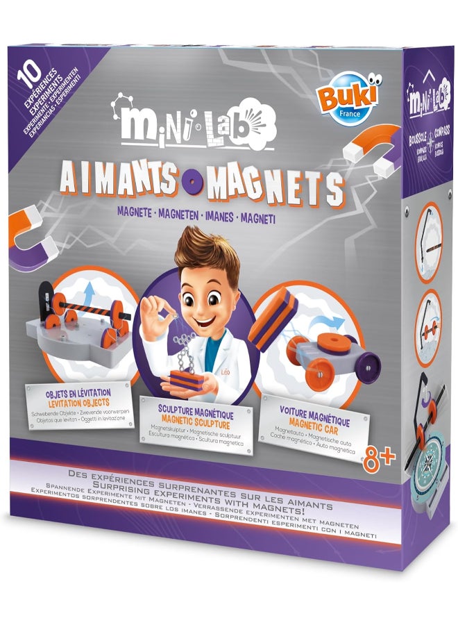 Buki Mini Lab Magnets Surprising Experiment Kit (10 Experiments) - Image 1